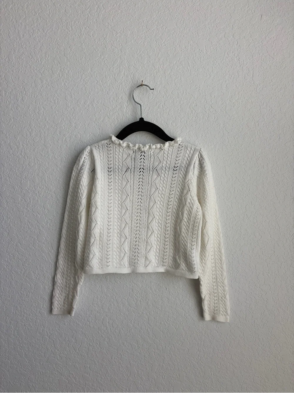 Ralph Lauren cropped cable